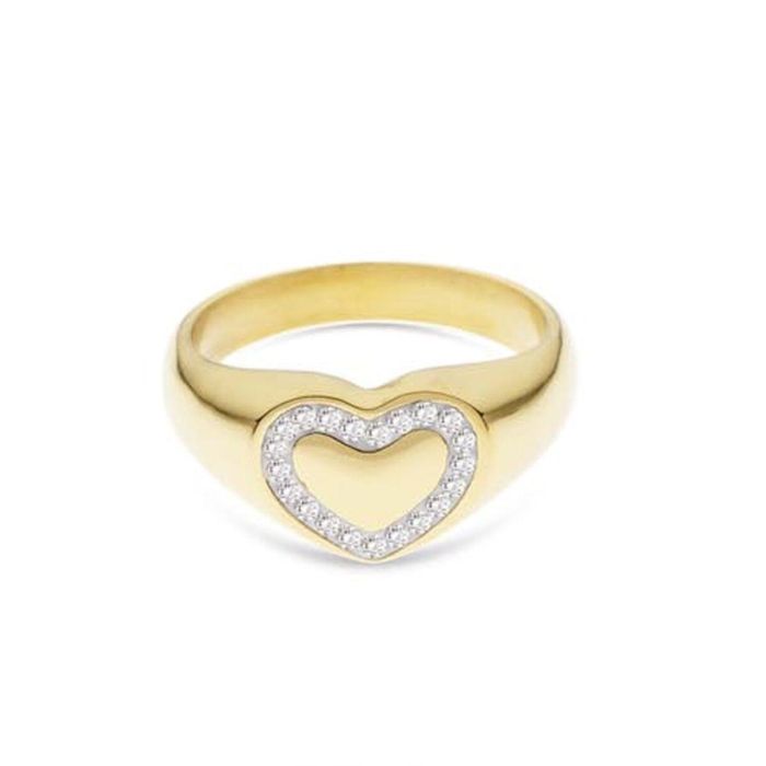 Anillo Mujer LIU JO LJ2453M10 Dorado 10 Anillo Mujer LIU JO LJ2453M10 Dorado 10
