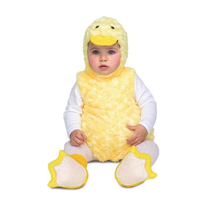 Disfraz bebé patito peluche amarillo talla 0-6 meses Disfraz bebé patito peluche amarillo talla 0-6 meses