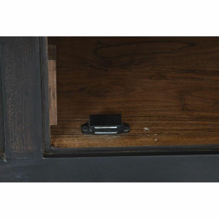 Buffet DKD Home Decor Negro Negro 45 x 86 x 200 cm 4 Buffet DKD Home Decor Negro Negro 45 x 86 x 200 cm 4