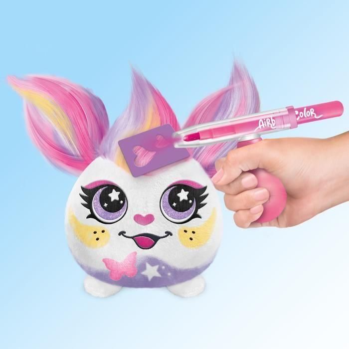 Canal Toys - Peluche Airbrush - Mini peluche Hair'iffic para peinar y decorar con rotuladores - AIR 038 - Modelo de peluche aleatorio 2 Canal Toys - Peluche Airbrush - Mini peluche Hair'iffic para peinar y decorar con rotuladores - AIR 038 - Modelo de peluche aleatorio 2