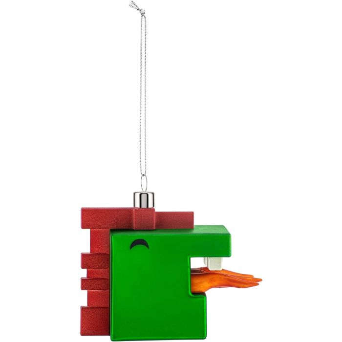 Alessi GJ02 12 Bola de Navidad de Vidrio Soplado con Adornos Hechos a Mano con Diseño de Dragón