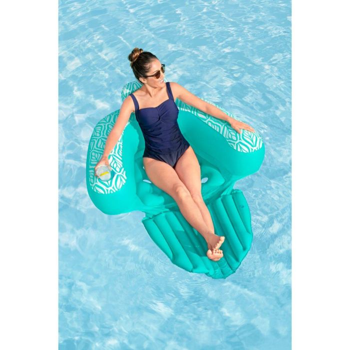 Sillón Hinchable para Piscina Bestway Comfort Plush 145 x 120 cm 2 Sillón Hinchable para Piscina Bestway Comfort Plush 145 x 120 cm 2