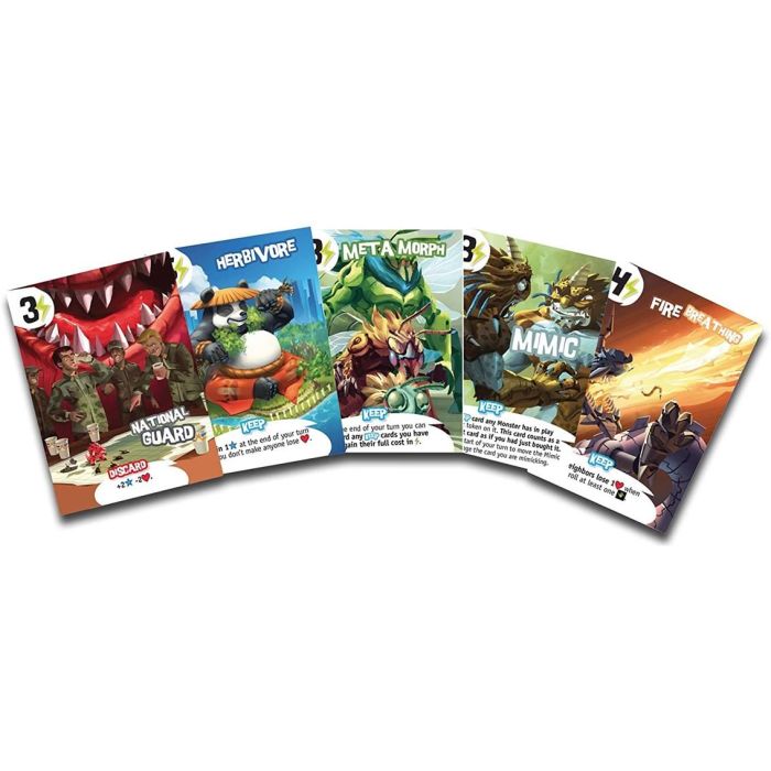 Devir King Of Tokyo Juego De Mesa 66 Cartas 2-6 Jugadores 8+ Años 30 Min