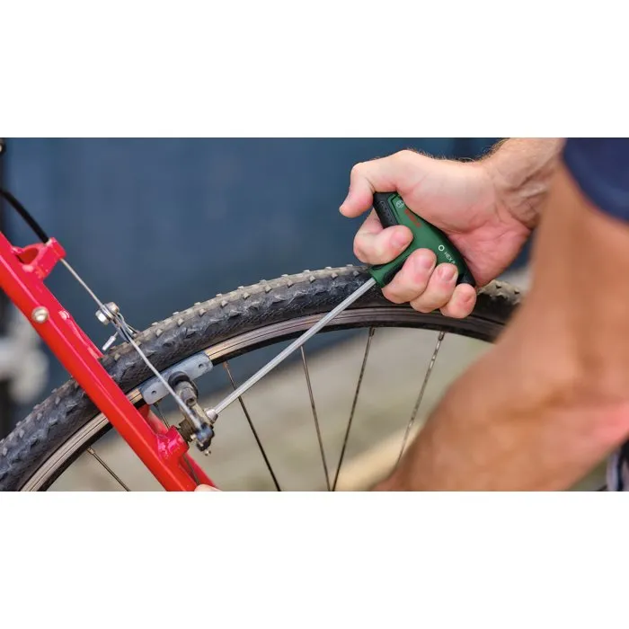 Bosch BOS4059952735313 Juego de 7 Destornilladores Hexagonales con Mango en T, de 2 a 10 mm