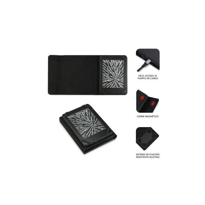 SUBBLIM Funda Ebook 6" Negro