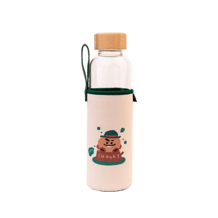 Botella cristal Shooky BT21 1 Botella cristal Shooky BT21 1