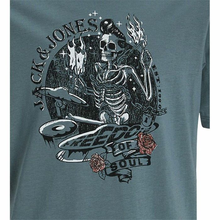 Camiseta de Manga Corta Infantil Jack & Jones skull Rock Crew 1 Camiseta de Manga Corta Infantil Jack & Jones skull Rock Crew 1