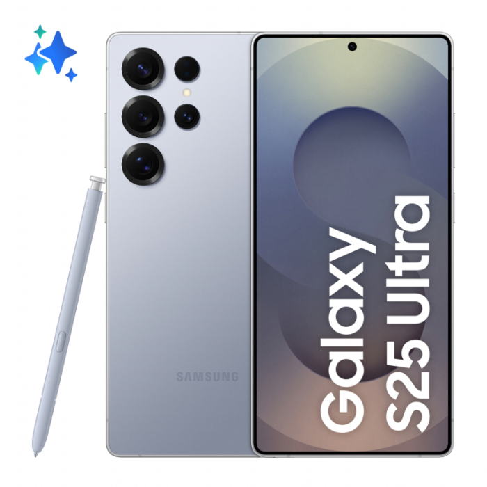 Samsung SM-S938BZBDEUB Galaxy S25 Ultra 5G, 12GB RAM, 256GB Almacenamiento, 6.9" Dynamic AMOLED 2X, Snapdragon 8 Elite, Titanio Azul con S Pen y IA