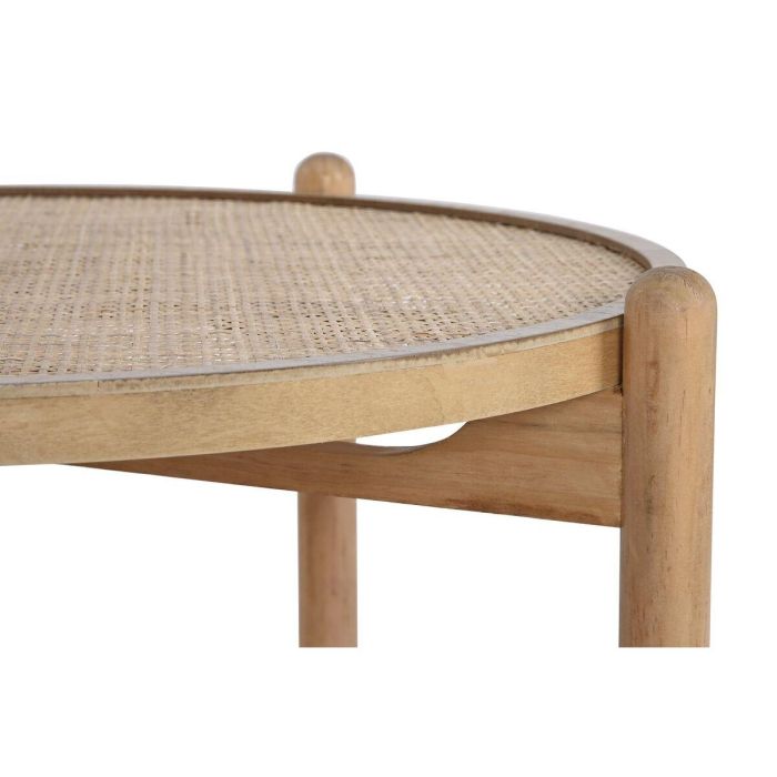 Mesa Centro Balines DKD Home Decor Natural 66 x 45 x 66 cm 2