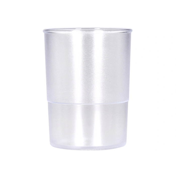 Q-connect Cubilete Portalapices Transparente Plástico Diámetro 75 mm Alto 100 mm 2