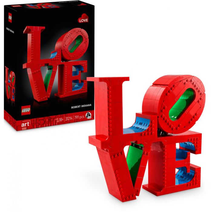 LEGO 31214 Art LOVE Set de Construcción para Adultos - Decoración y Regalo para Parejas 13 LEGO 31214 Art LOVE Set de Construcción para Adultos - Decoración y Regalo para Parejas 13
