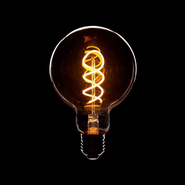 Bombilla LED E27 4W 380Lm 2000ºK Filamento G95 40.000H [WR-G95-4W-R-SG 1 Bombilla LED E27 4W 380Lm 2000ºK Filamento G95 40.000H [WR-G95-4W-R-SG 1