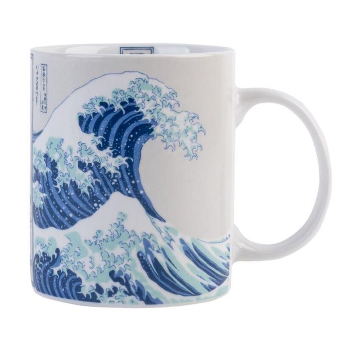 Taza La Gran Ola de Kanagawa Hokusai 350ml 3
