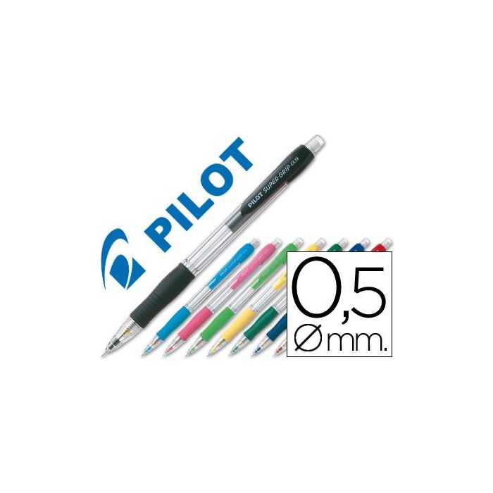 Portaminas Pilot Super Grip 0,5 mm Unidad 60 unidades