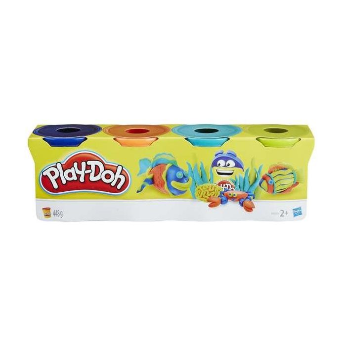 Pack 4 Botes Plastilina B5517 Play-Doh Pack 4 Botes Plastilina B5517 Play-Doh