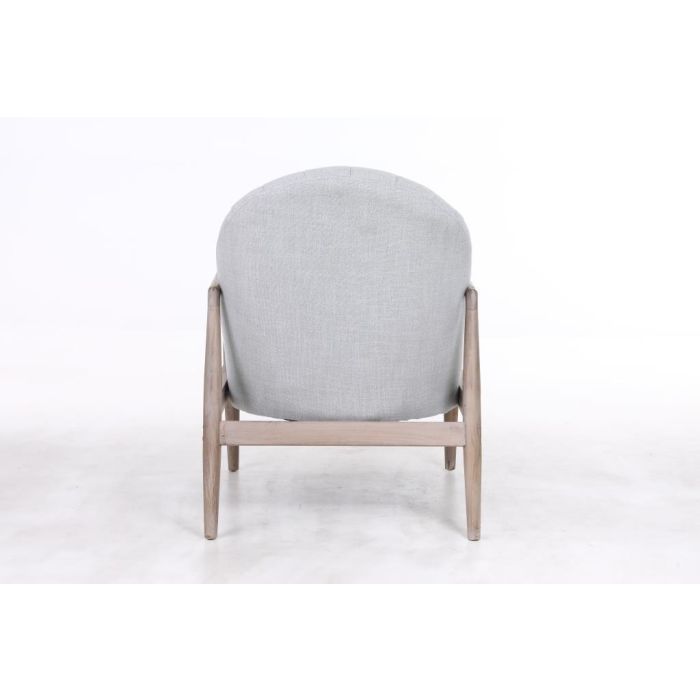 DKD Home Decor Butaca Moderno Gris Claro Natural 69 x 89 x 68 cm 2