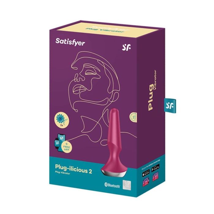 Satisfyer Plug-ilicious 2 vibrador rosa bluetooth y app Satisfyer Plug-ilicious 2 vibrador rosa bluetooth y app