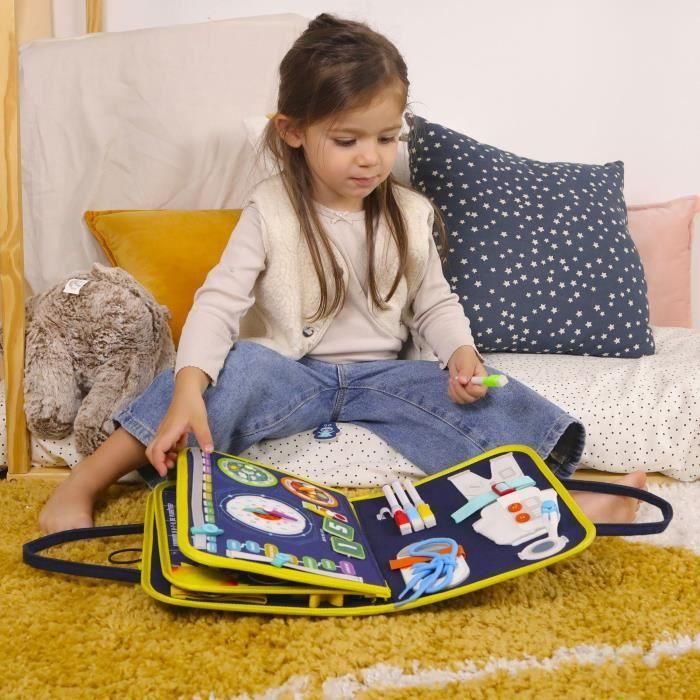 Bolsa de actividades espaciales - Montessori - JADE - Juego educativo - Viajes - Sensorial - Juego para niños - Diseño francés 4 Bolsa de actividades espaciales - Montessori - JADE - Juego educativo - Viajes - Sensorial - Juego para niños - Diseño francés 4
