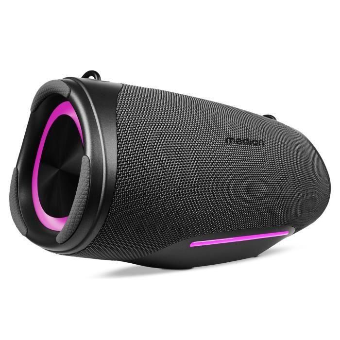 Altavoz Bluetooth - MEDION - L - 50W - 47h de duración de la batería - Protección IPX7 - Efectos de iluminación RGB 3