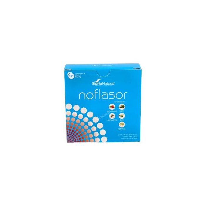 SORIA NATURAL Noflasor 28 Comprimidos, con Plantas Medicinales para la Inflamación