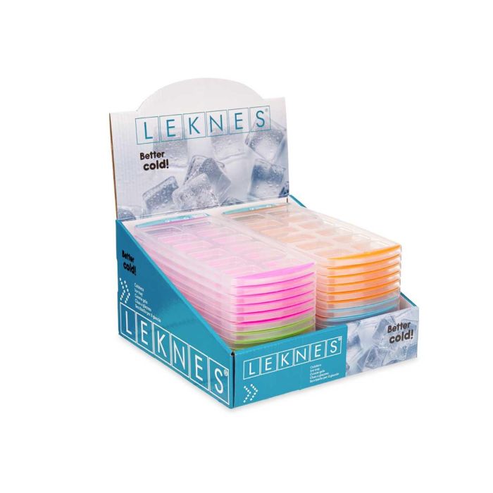 Cubitera Plastico Rectangular Surt Leknes 24X2CM (48 Unidades) 2 Cubitera Plastico Rectangular Surt Leknes 24X2CM (48 Unidades) 2
