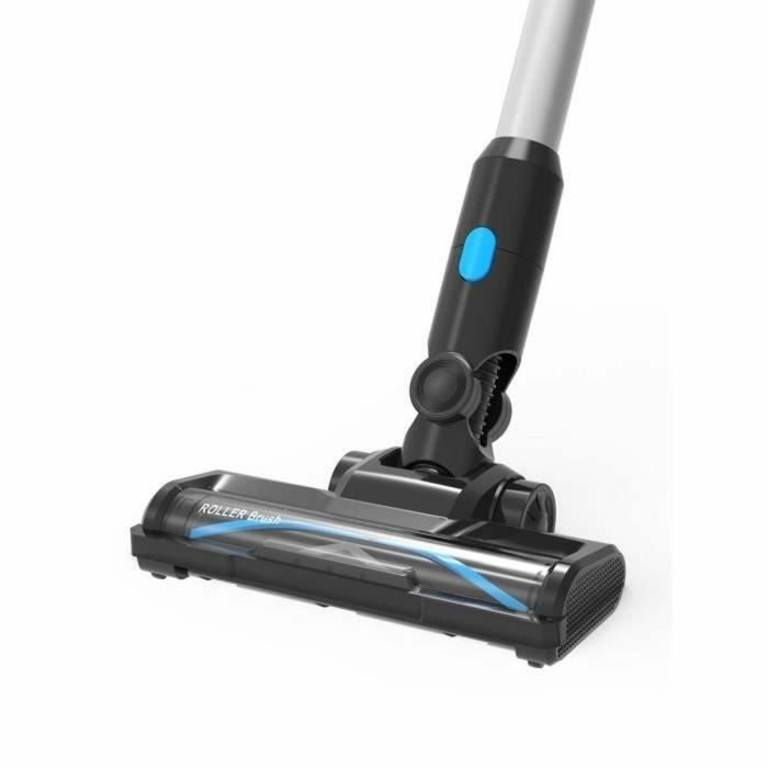Arthur Martin AM0202AC - Aspiradora escoba inalámbrica 150W, 40 min, 2 baterías extraíbles, Cepillo motorizado LED, 0.7L, Azul 3
