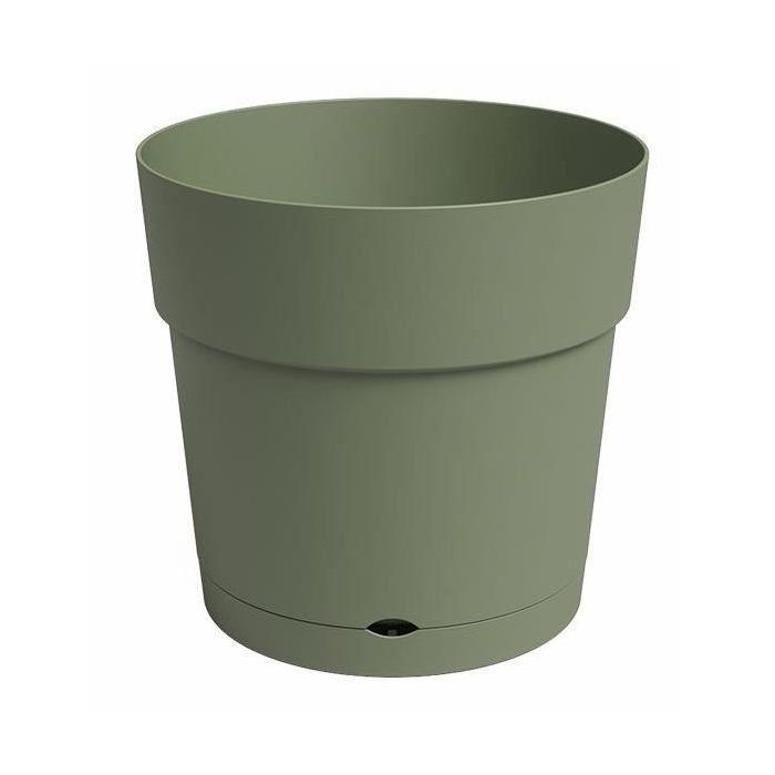 Maceta - ARTEVASI - CAPRI - Grande - Reserva de agua - Verde Ceniza - L49,5 x P49,5 x H47,2 cm Maceta - ARTEVASI - CAPRI - Grande - Reserva de agua - Verde Ceniza - L49,5 x P49,5 x H47,2 cm