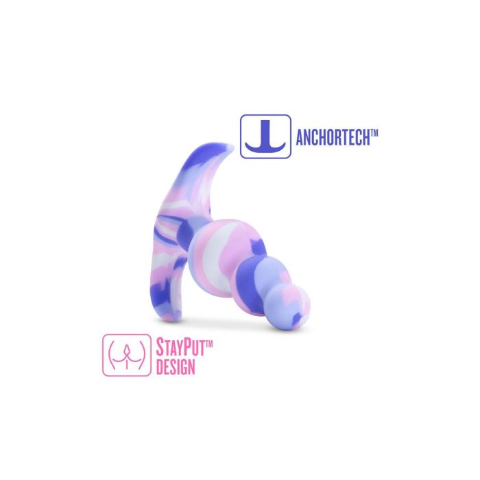 Plug Anal Blush Avant Multicolor (7,6 cm) (6,3 cm) 5