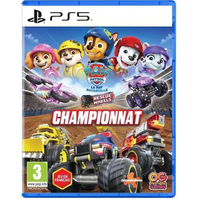 PAW Patrol: Rescue Wheels - Campeonato - Juego para PS5 0 PAW Patrol: Rescue Wheels - Campeonato - Juego para PS5 0