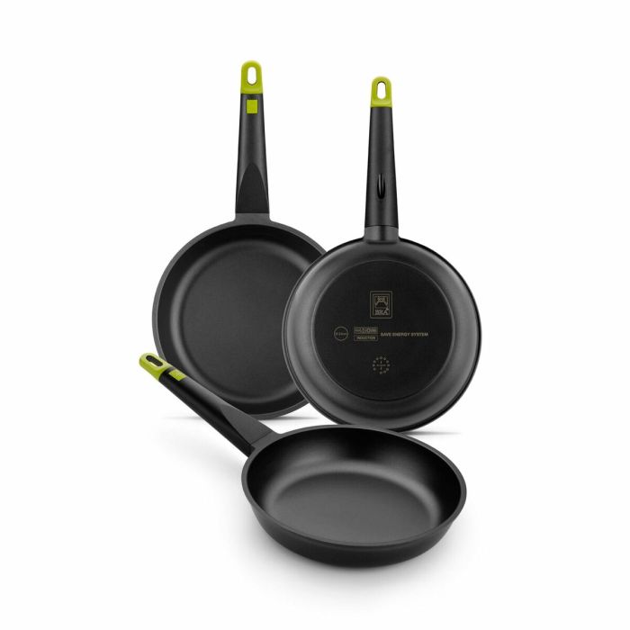 Sartén BRA FOODIE 24CM Negro Metal Aluminio Ø 24 cm Ø 20 cm 3 Sartén BRA FOODIE 24CM Negro Metal Aluminio Ø 24 cm Ø 20 cm 3