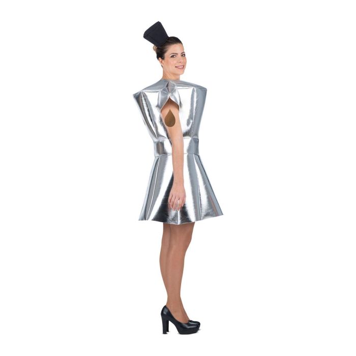 Disfraz cafetera tocado, camiseta, guante y vestido talla one size adult 5 Disfraz cafetera tocado, camiseta, guante y vestido talla one size adult 5