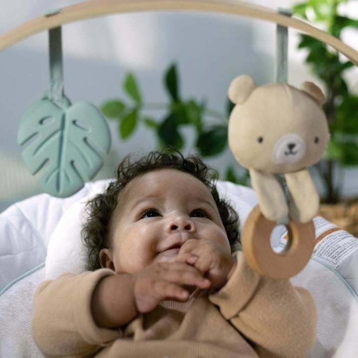 Ingenuity Hamaca Nate the Pooh con arco de juego de madera ING0074451131040 5