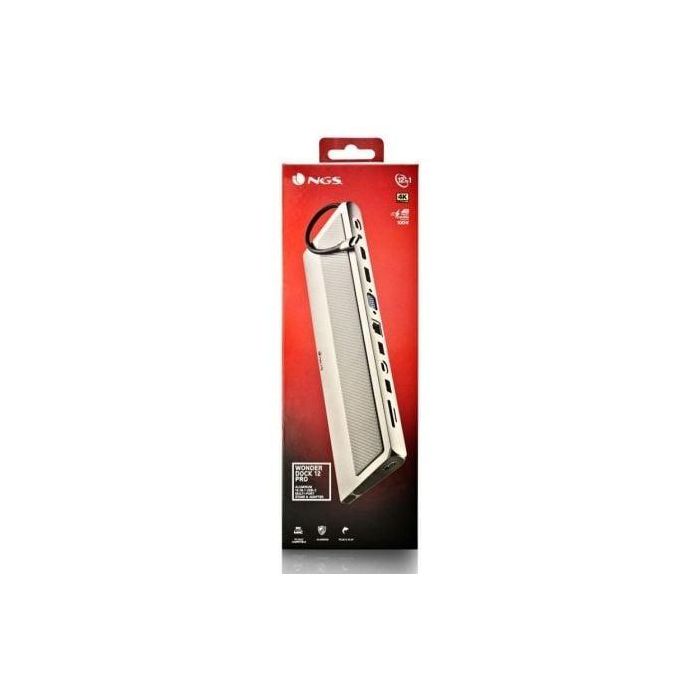 Docking USB Tipo-C NGS WonderDock 12 Pro/ 3xUSB/ 2xHDMI/ 1xVGA/ 1xRJ45/ 1xLector de Tarjetas/ 1xJack 3.5/ 1xUSB Tipo-C PD/ Gris 3 Docking USB Tipo-C NGS WonderDock 12 Pro/ 3xUSB/ 2xHDMI/ 1xVGA/ 1xRJ45/ 1xLector de Tarjetas/ 1xJack 3.5/ 1xUSB Tipo-C PD/ Gris 3