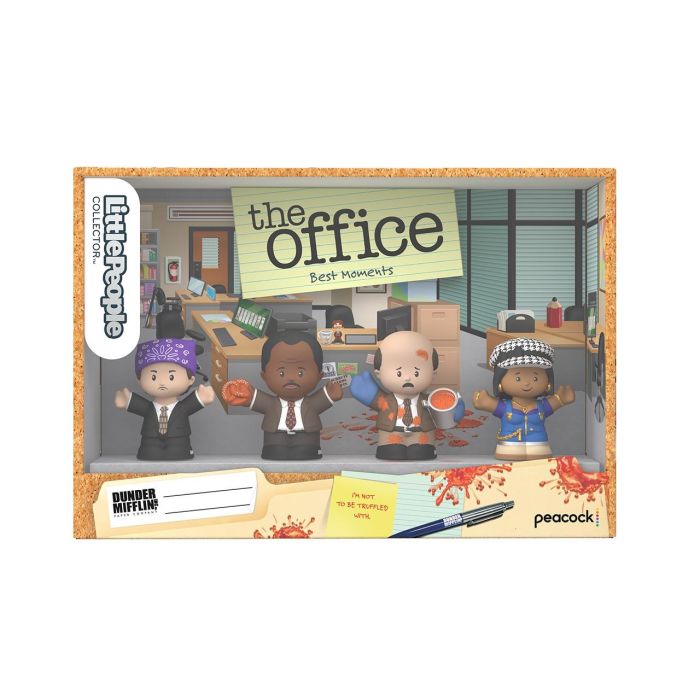 Pack 4 Figuras The Office Hvg56 Little People 4