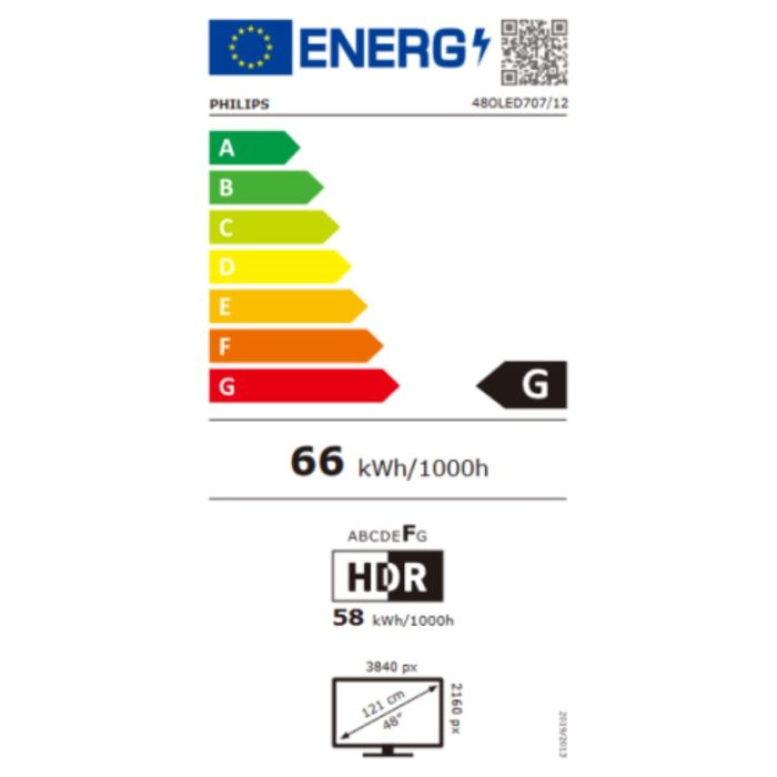 Smart TV Philips 48OLED707/12 48" 4K ULTRA HD OLED WIFI 1 Smart TV Philips 48OLED707/12 48" 4K ULTRA HD OLED WIFI 1