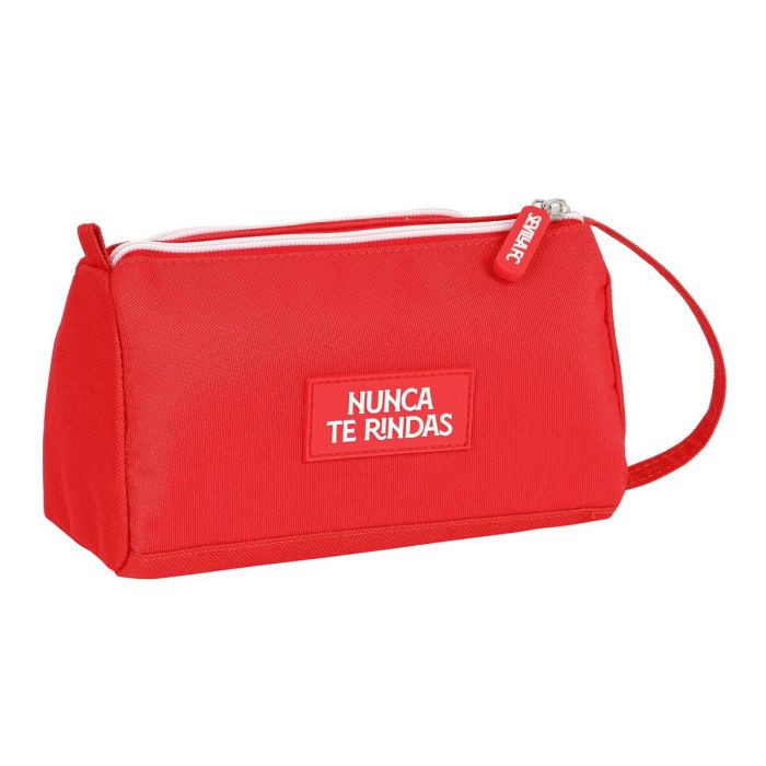Estuche Escolar con Accesorios Sevilla Fútbol Club Rojo (32 Piezas) 2 Estuche Escolar con Accesorios Sevilla Fútbol Club Rojo (32 Piezas) 2