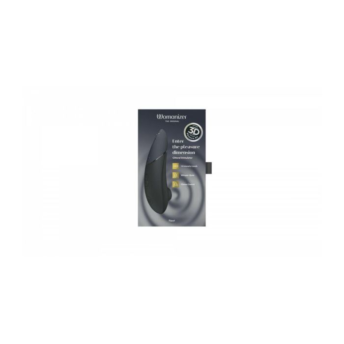Succionador de Clítoris Womanizer WOM180-BLACK Negro 1 Succionador de Clítoris Womanizer WOM180-BLACK Negro 1