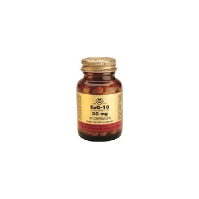 SOLGAR Coenzima Q10 (KanekaQ10) 30mg 90 Vegicaps. Suplemento Energético Apto Veganos