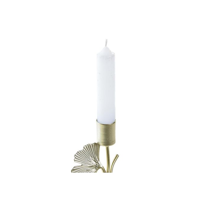 DKD Home Decor Candelabro Ginko Oriental Champan Metal 8 x 15 x 9 cm (4 Unidades) 1 DKD Home Decor Candelabro Ginko Oriental Champan Metal 8 x 15 x 9 cm (4 Unidades) 1