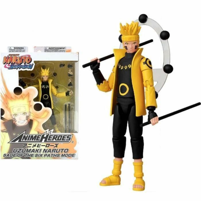 BANDAI - Figura Anime Heroes Naruto - Modo Sabio de los Seis Caminos