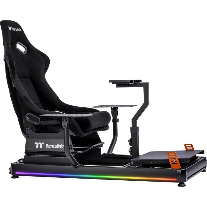 Thermaltake GSC-F50-CPASBB-01 Cabina de Vuelo GF500 Flight Simulator Aluminio Negro, 120 kg de Capacidad Máxima 1 Thermaltake GSC-F50-CPASBB-01 Cabina de Vuelo GF500 Flight Simulator Aluminio Negro, 120 kg de Capacidad Máxima 1
