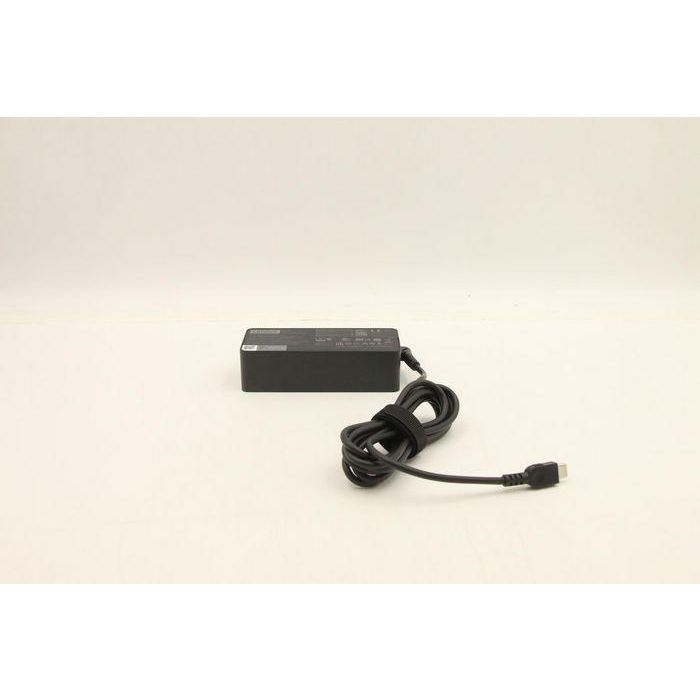 Lenovo 65W AC power adapter with multiple output voltages (20V, 15V, 9V, 5V), designed for Lenovo laptops, compact and portable. 6 Lenovo 65W AC power adapter with multiple output voltages (20V, 15V, 9V, 5V), designed for Lenovo laptops, compact and portable. 6