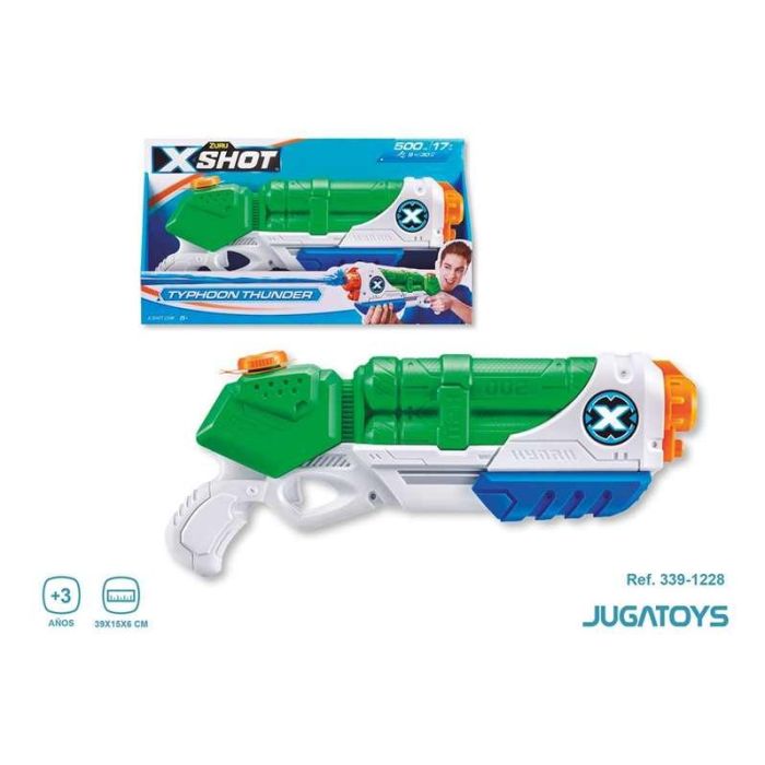 Pistola de agua x-shot warfare medium typhoon thunder, 39x15x6cm 1 Pistola de agua x-shot warfare medium typhoon thunder, 39x15x6cm 1