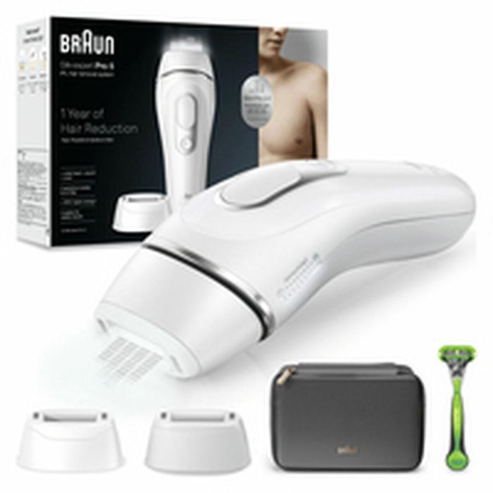 Braun Depiladora de luz pulsada Silk-expert Pro 5 IPL PL5145 Blanco, verde y negro 10 Braun Depiladora de luz pulsada Silk-expert Pro 5 IPL PL5145 Blanco, verde y negro 10