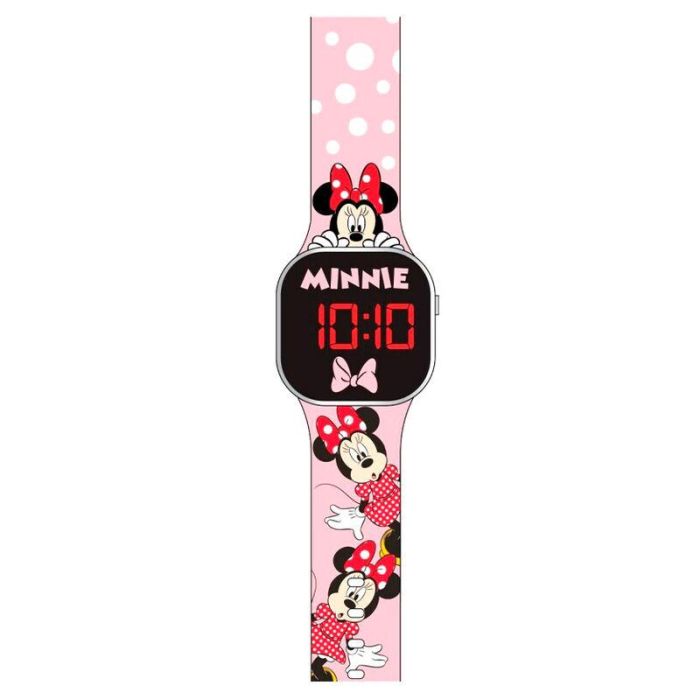 Kids Euroswan Reloj Digital LED Minnie Mouse 3.5cm con Pilas Incluidas para Niños +3 Años 1 Kids Euroswan Reloj Digital LED Minnie Mouse 3.5cm con Pilas Incluidas para Niños +3 Años 1