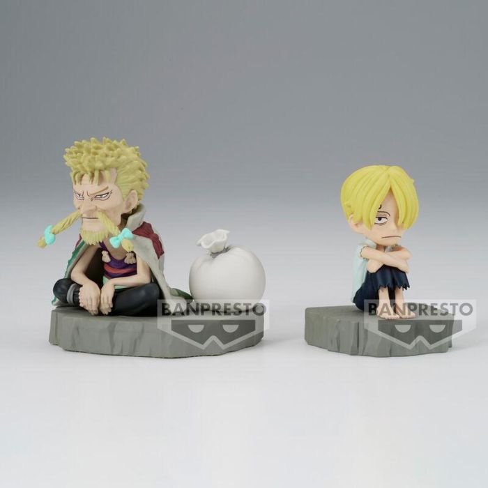 Figura Sanji & Zeff World Collectable Stories One Piece 6cm 1