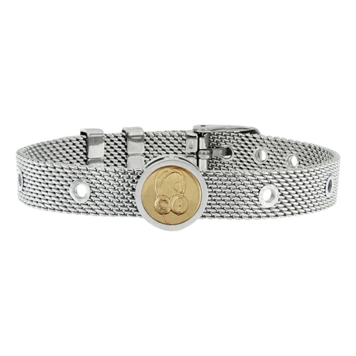 Pulsera Unisex Deejay Talent Jewels TJA-4-05-01-1-235 Plateado 0 Pulsera Unisex Deejay Talent Jewels TJA-4-05-01-1-235 Plateado 0