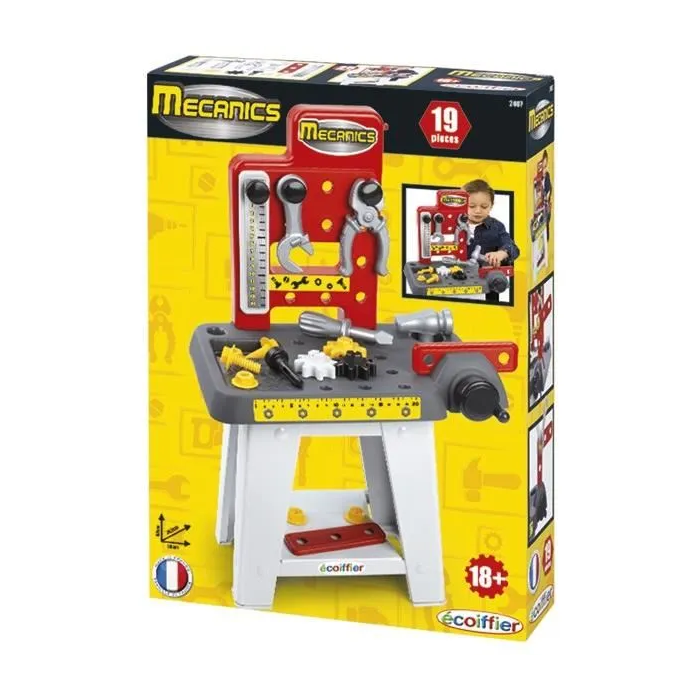 Ecoiffier Petit Etabli Economizador Mecánico para Niños +18 Meses Fabricación Francesa 1 Ecoiffier Petit Etabli Economizador Mecánico para Niños +18 Meses Fabricación Francesa 1