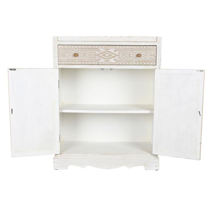 Armario Boho DKD Home Decor Natural Blanco 42 x 180 x 80 cm 6