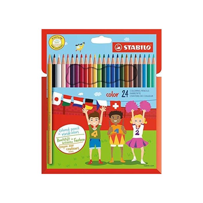Stabilo Lápices De Colores Color C-Surtidos Estuche 24 Ud
